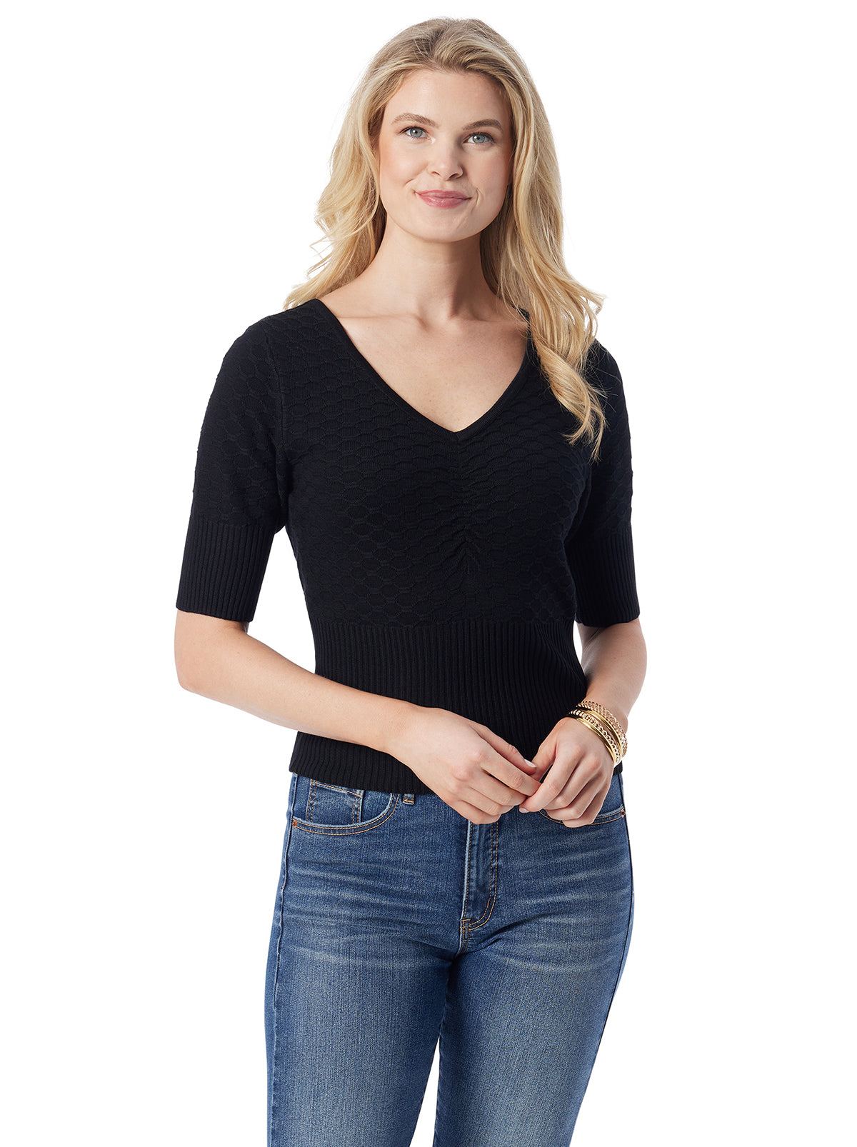 Imani Top in Anthracite - Jessica Simpson Women