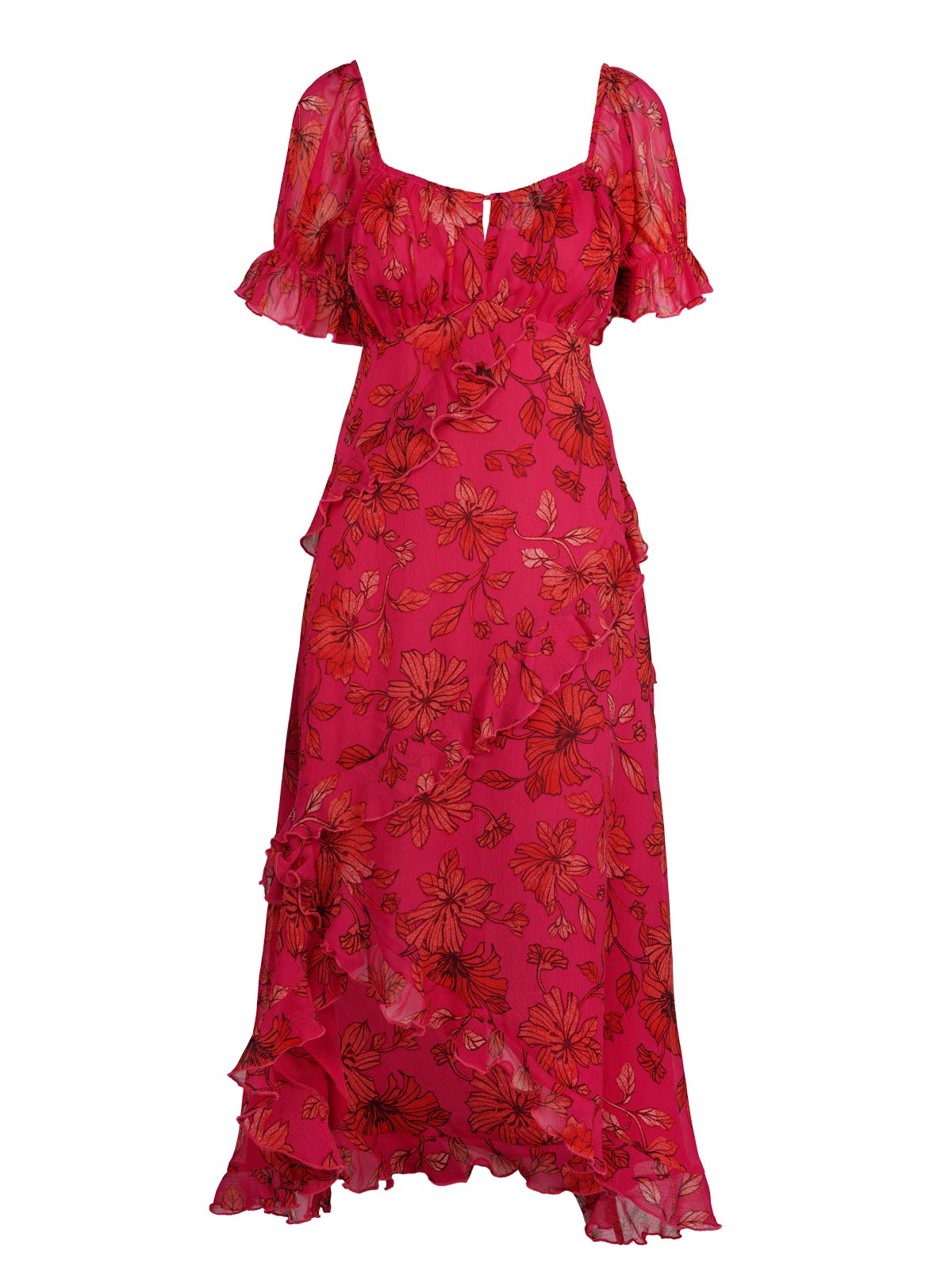 Monique Dress in Outlined Blossoms - Jessica Simpson Women