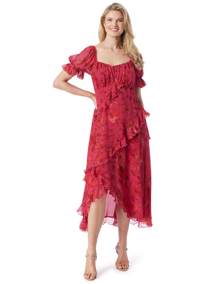 Monique Dress in Outlined Blossoms - Jessica Simpson Women