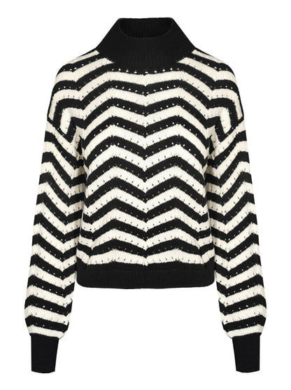 Farai Sweater in Anthracite Combo - Jessica Simpson Women