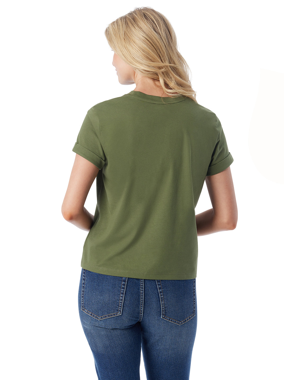 Ike Tee in Bronze Green - Jessica Simpson Women