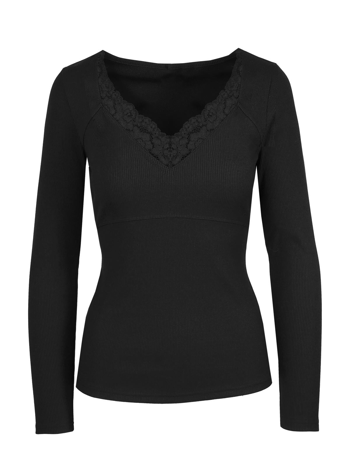 Abbey Sweatheart Top in Anthracite - Jessica Simpson Women