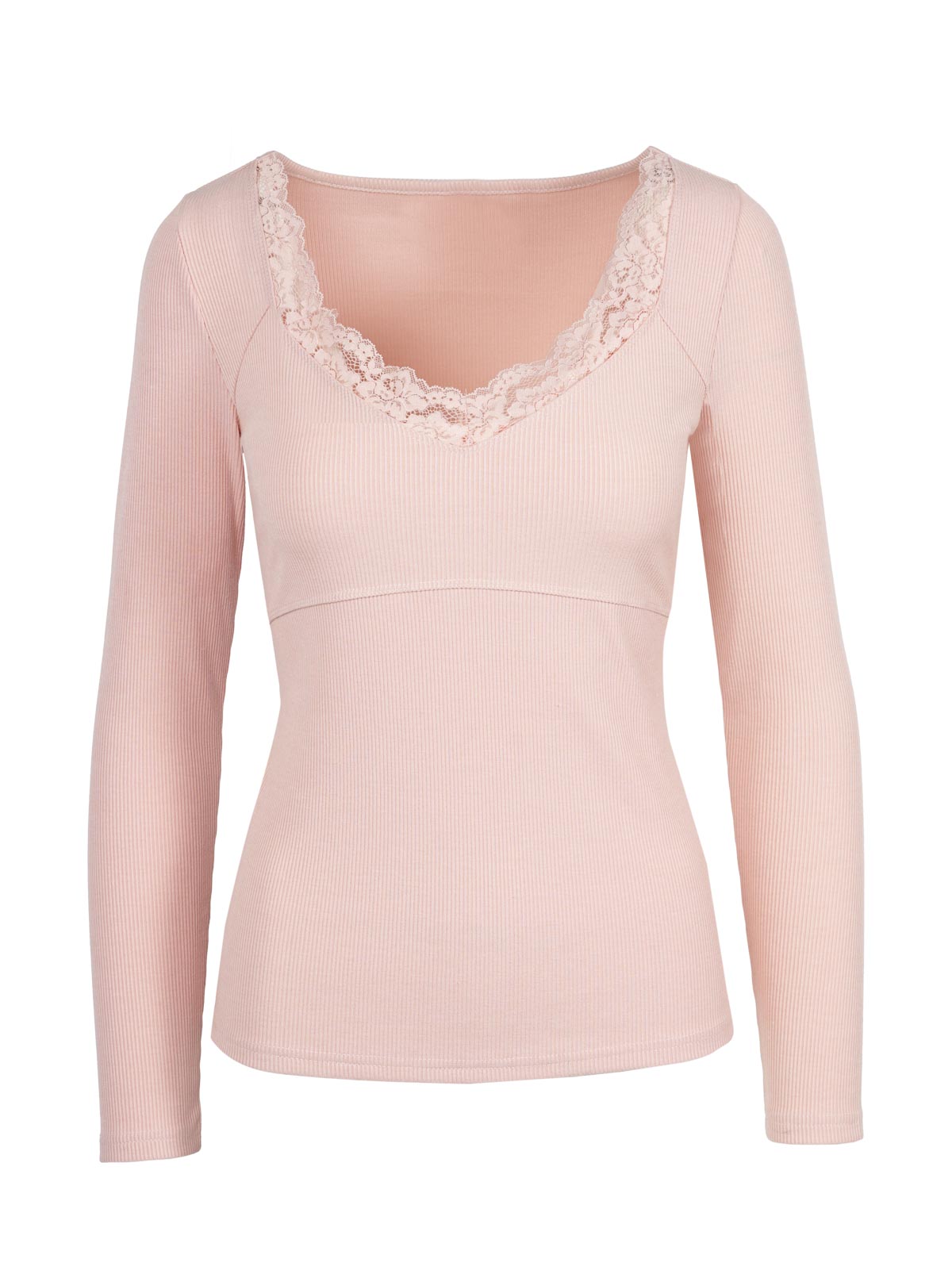 Abbey Sweatheart Top in Silver Pink - Jessica Simpson Women