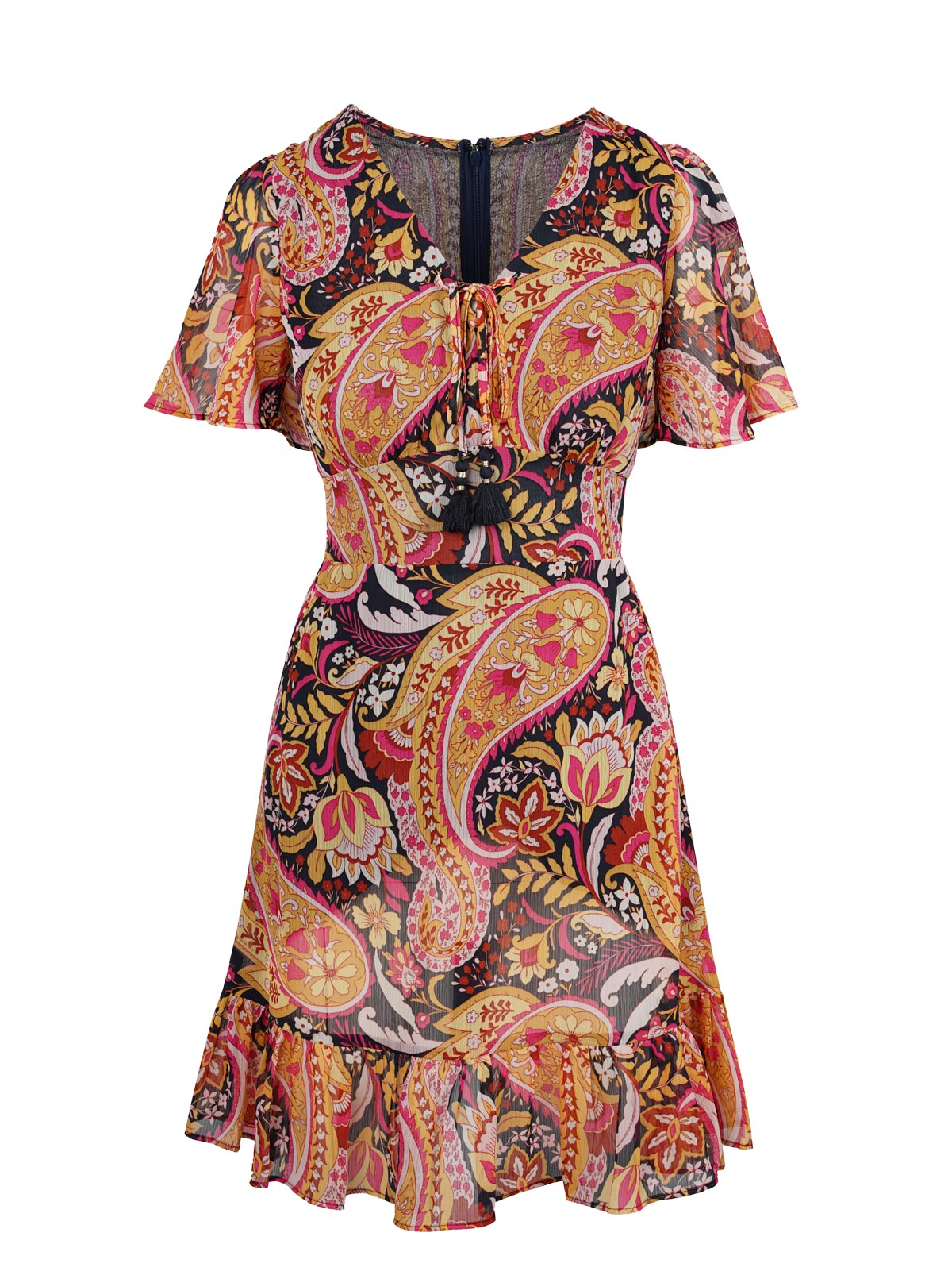 Lottie Dress in Paisley World - Jessica Simpson Women