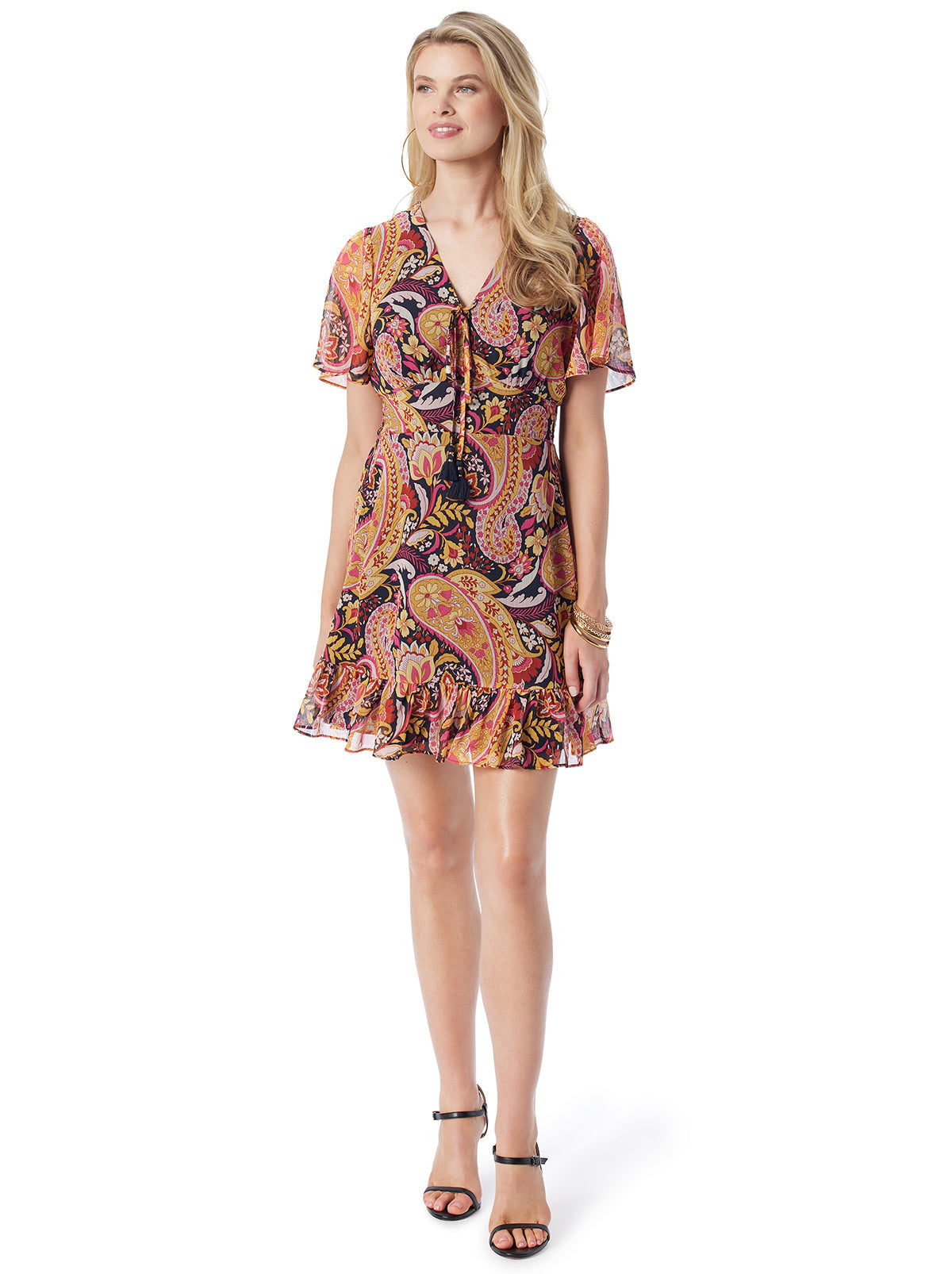 Lottie Dress in Paisley World - Jessica Simpson Women