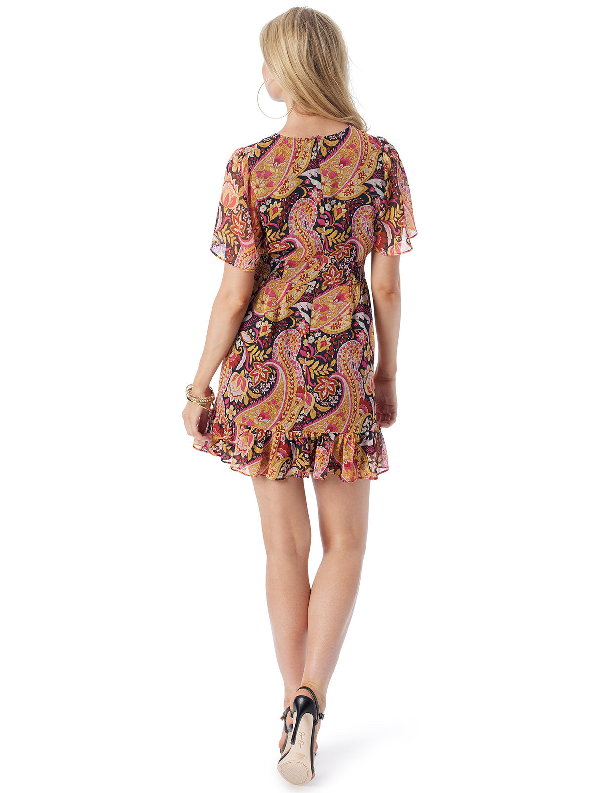 Lottie Dress in Paisley World - Jessica Simpson Women