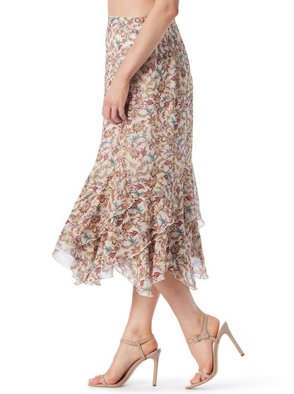 Erie Skirt in Cartoon Florals - Jessica Simpson Women