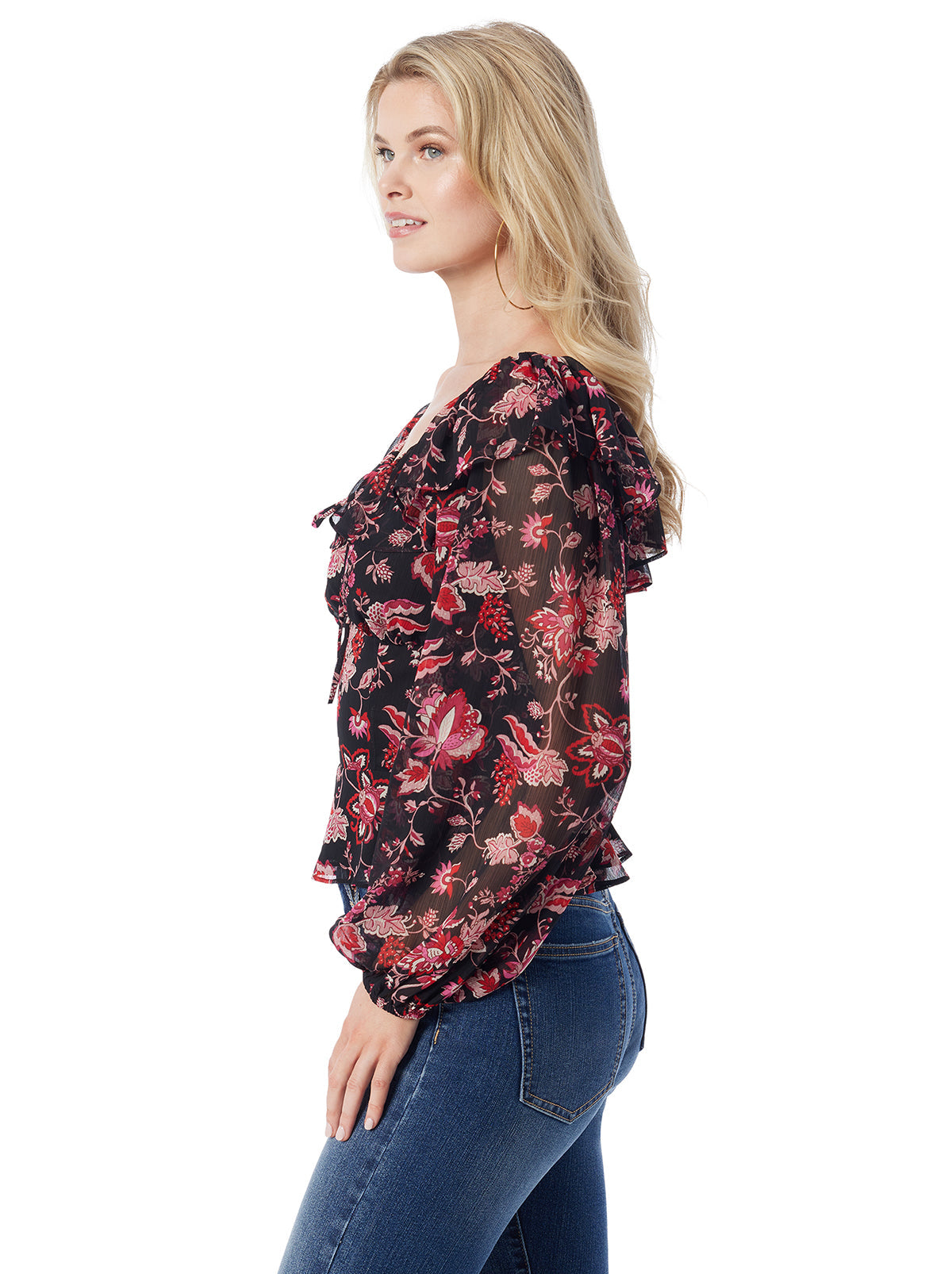 Aki Blouse in Willow Beauties - Jessica Simpson Women