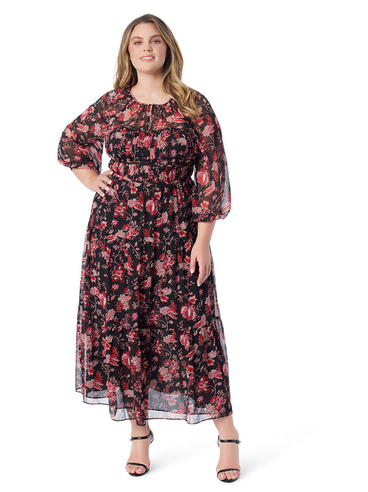 Adeline Maxi Dress in Willow Beauties - Jessica Simpson Women