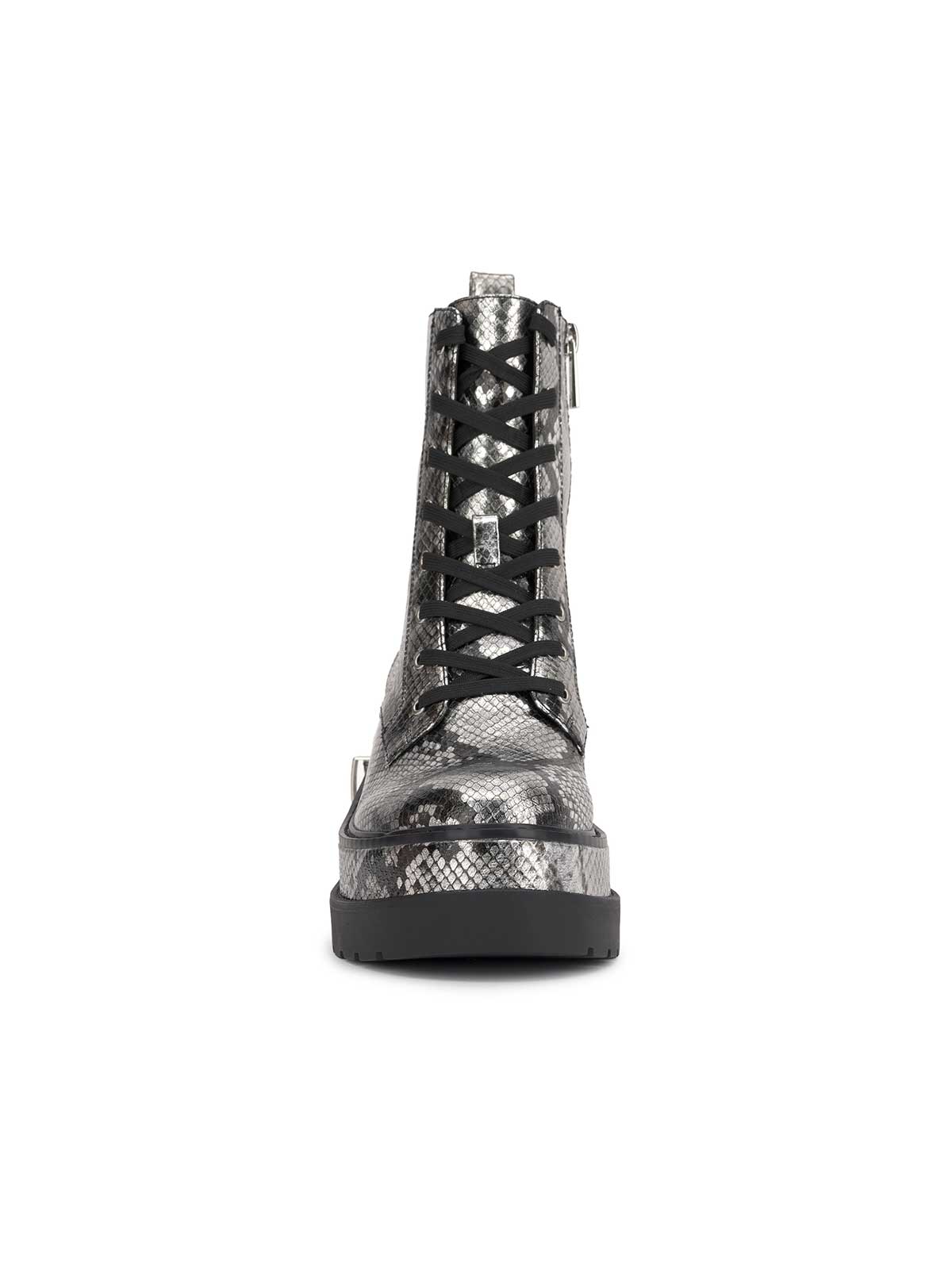Imelda Combat Boot in Chrome Snake - Jessica Simpson Women