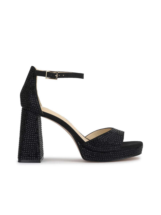 Kaliah Platform Sandal in Black Embellished - Jessica Simpson Women