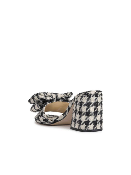 Romilda Block Heel Sandal in Black/White - Jessica Simpson Women