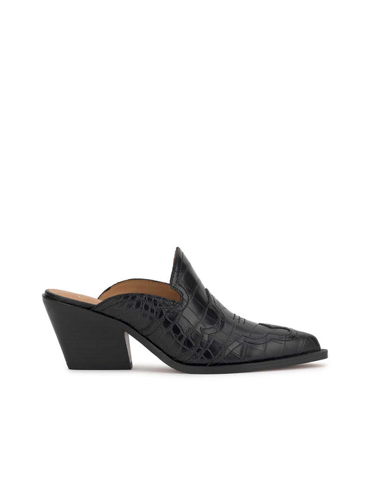 Zurina Heeled Mule in Black - Jessica Simpson Women