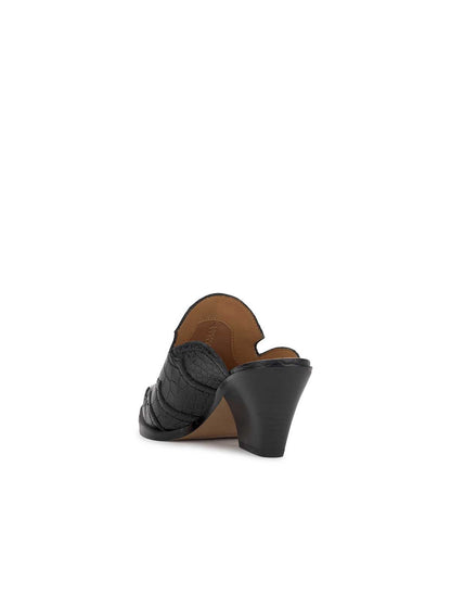 Zurina Heeled Mule in Black - Jessica Simpson Women