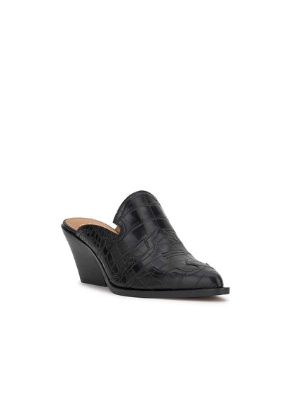 Zurina Heeled Mule in Black - Jessica Simpson Women