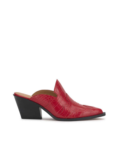 Zurina Heeled Mule in Red Muse - Jessica Simpson Women