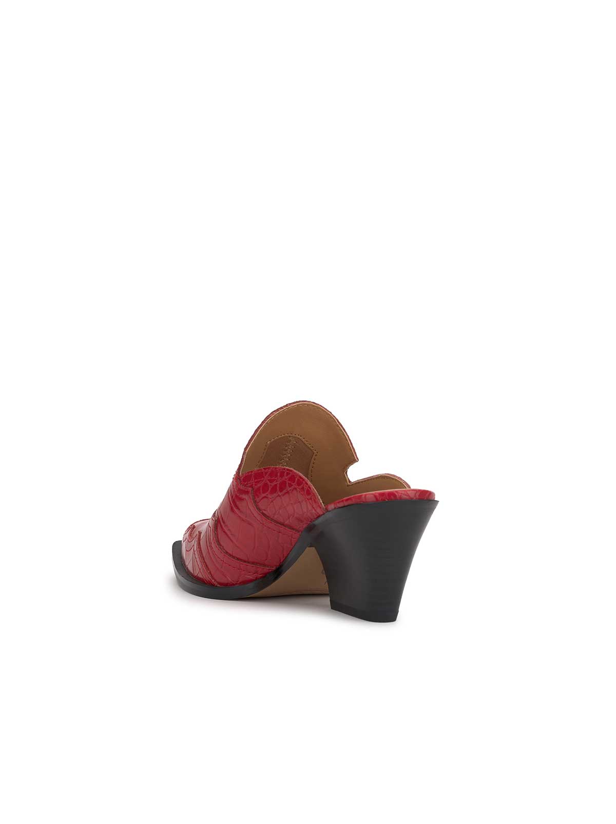 Zurina Heeled Mule in Red Muse - Jessica Simpson Women
