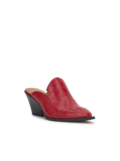 Zurina Heeled Mule in Red Muse - Jessica Simpson Women
