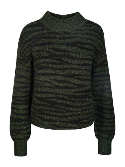 Portia Sweater in Animal Jacquard - Jessica Simpson Women