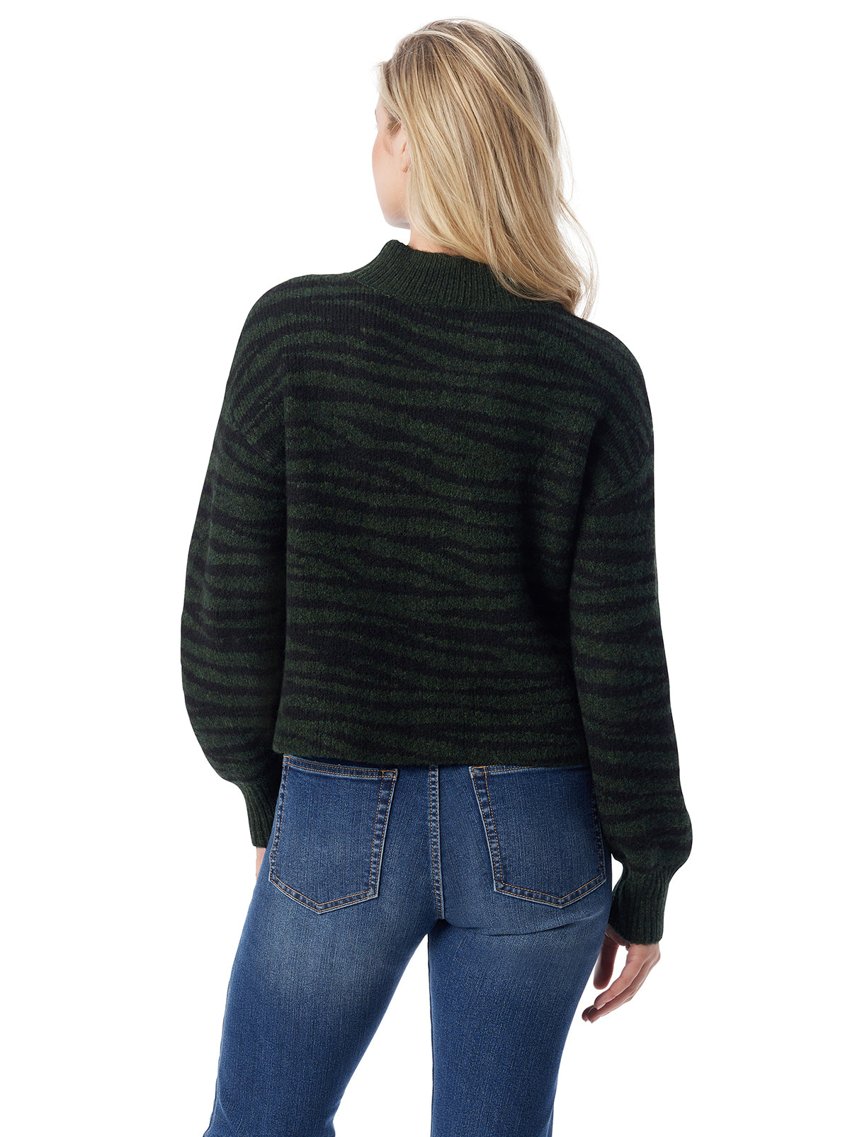 Portia Sweater in Animal Jacquard - Jessica Simpson Women
