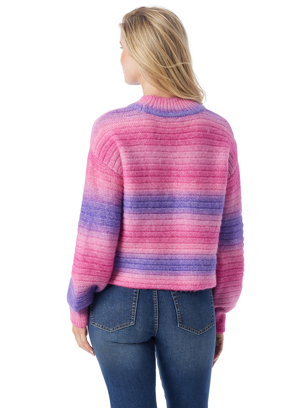 Portia Sweater in Royal Purple Combo - Jessica Simpson Women