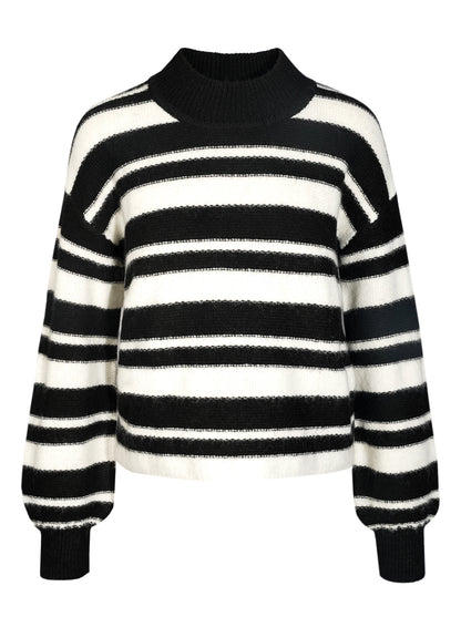 Portia Sweater in Anthracite Combo - Jessica Simpson Women