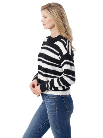 Portia Sweater in Anthracite Combo - Jessica Simpson Women
