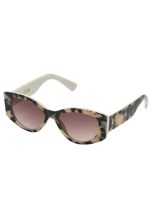 Slim Cat Eye Sunglasses in Animal Print - Jessica Simpson Accessories