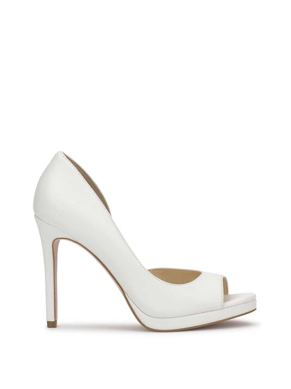 Kimli Peep Toe Pump in Bright White - Jessica Simpson Women
