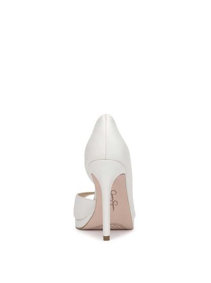 Kimli Peep Toe Pump in Bright White - Jessica Simpson Women