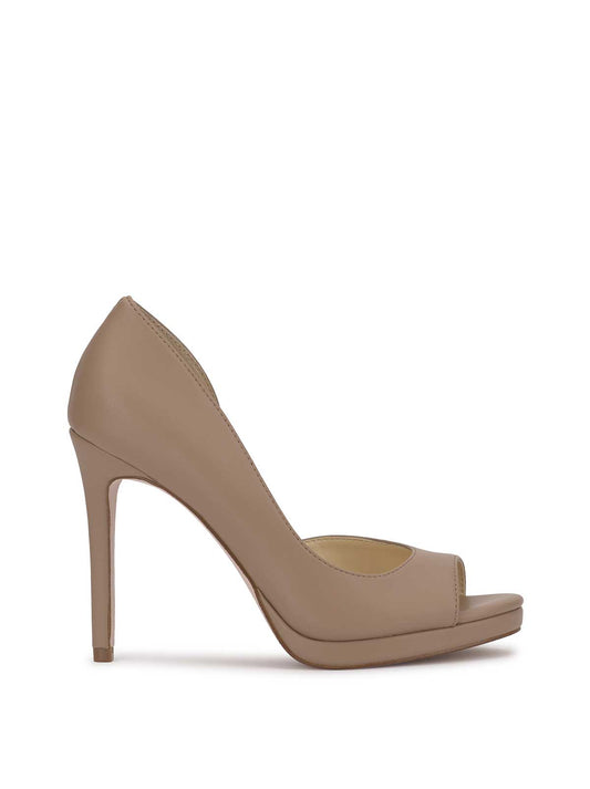 Kimli Peep Toe Pump in Chai Latte - Jessica Simpson Women