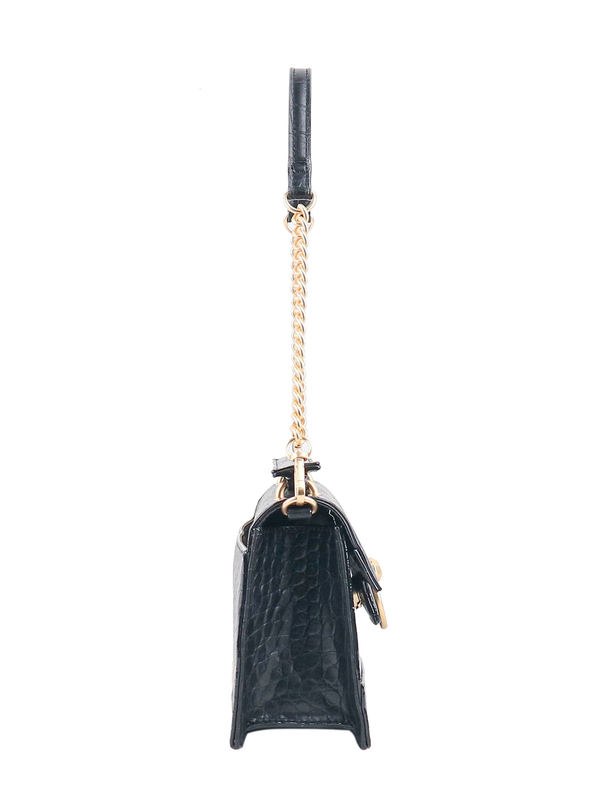 Brooke Clutch in Black Croco - Jessica Simpson Accessories