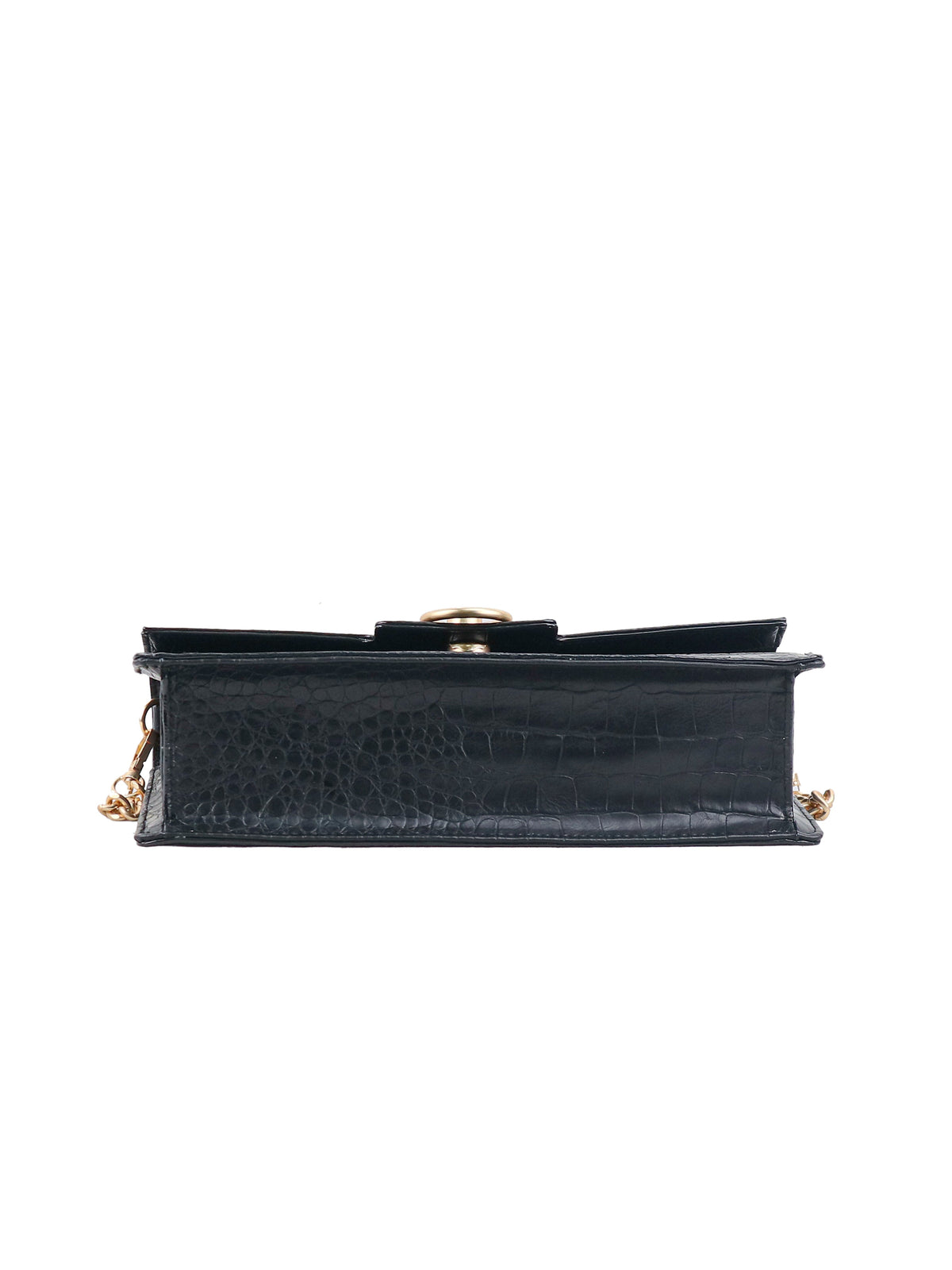 Brooke Clutch in Black Croco - Jessica Simpson Accessories