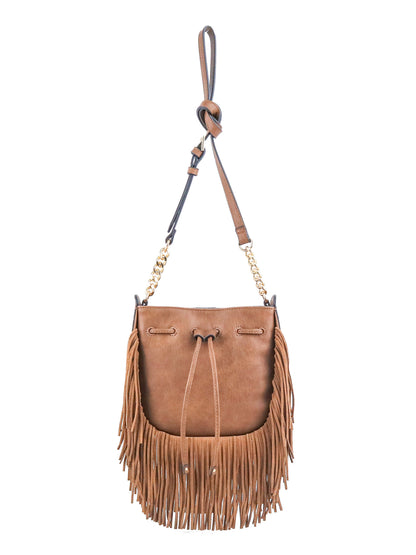 Calypso Crossbody in Almond Brown - Jessica Simpson Accessories