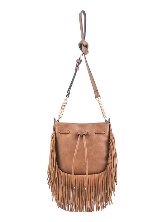 Calypso Crossbody in Almond Brown - Jessica Simpson Accessories