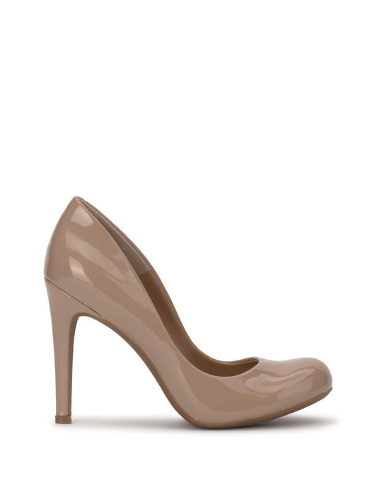 Calie Pump in Patent Chai Latte - Jessica Simpson Women