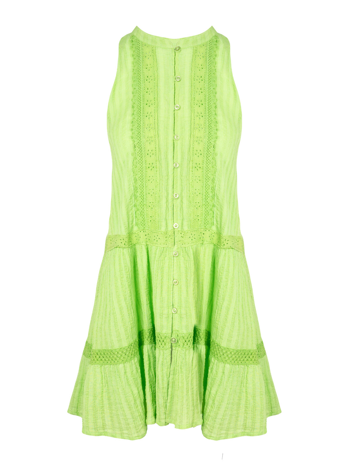 Boho Jacquard Cover Up in Lime - Jessica Simpson Women