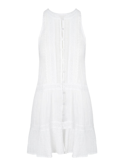 Boho Jacquard Cover Up in White - Jessica Simpson Women