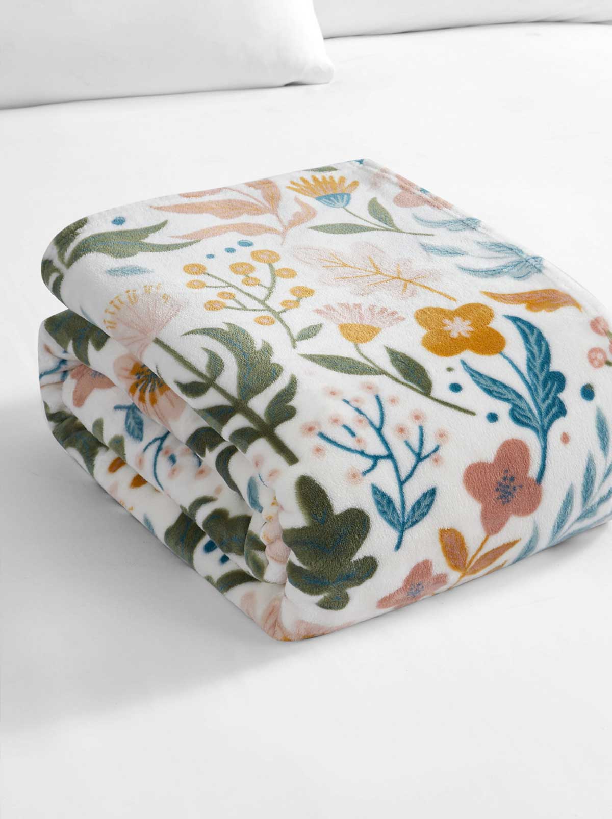 Mila Plush Throw in Blush - Jessica Simpson Home