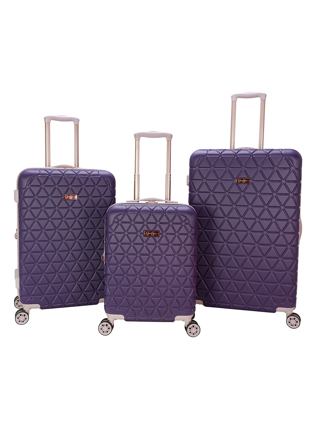 Dreamer Luggage Collection in Grape - Jessica Simpson Home