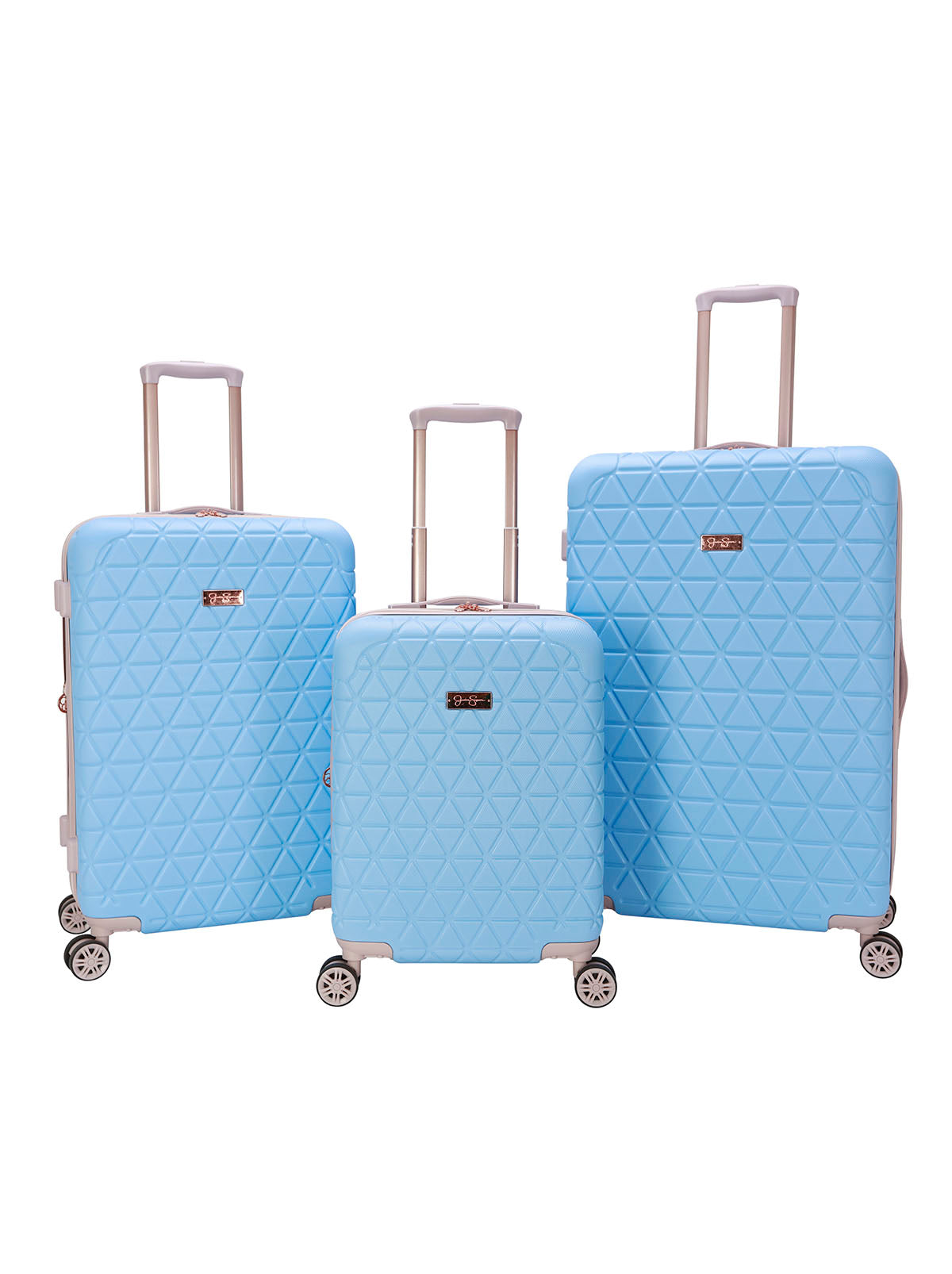 Dreamer Luggage Collection in Light Blue - Jessica Simpson Home