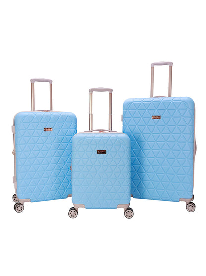 Dreamer Luggage Collection in Light Blue - Jessica Simpson Home