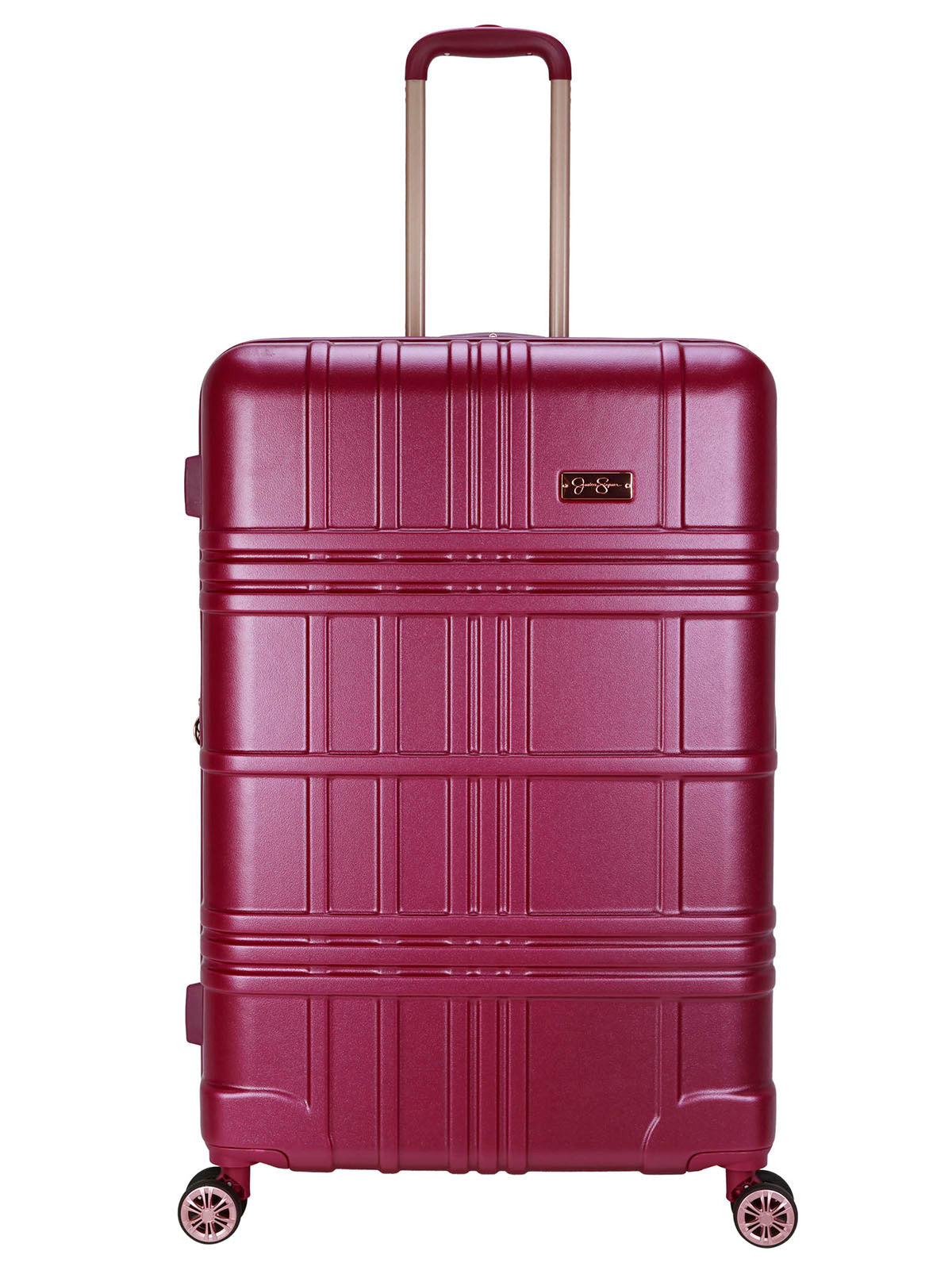 Jewel Plaid Luggage Collection in Violet - Jessica Simpson Home