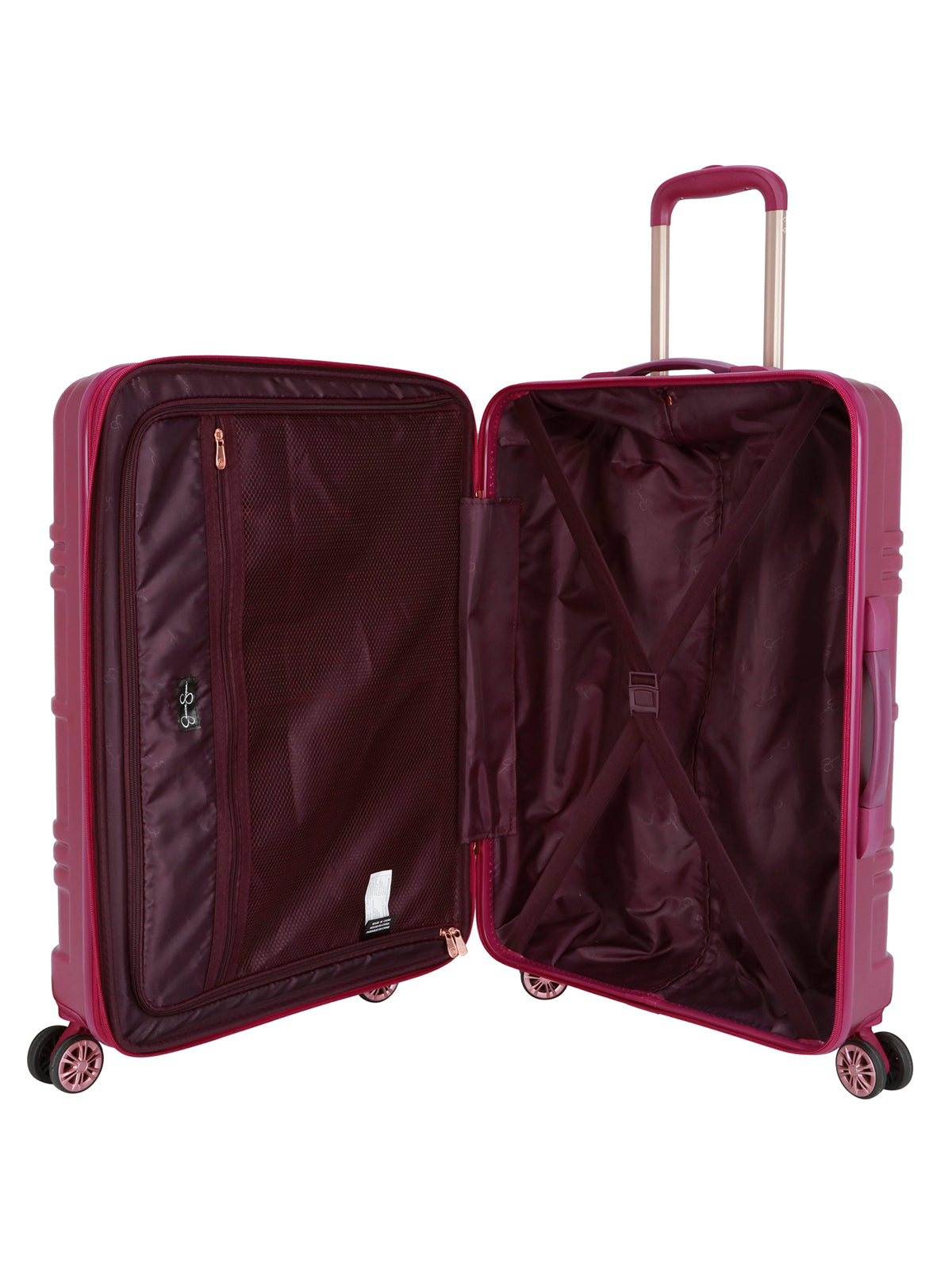 Jewel Plaid Luggage Collection in Violet - Jessica Simpson Home