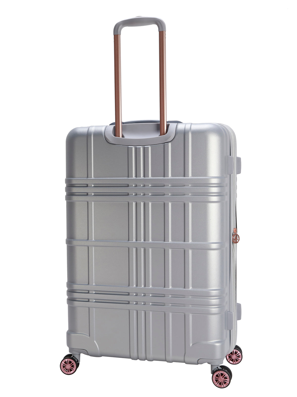 Jewel Plaid Luggage Collection in Silver - Jessica Simpson Home