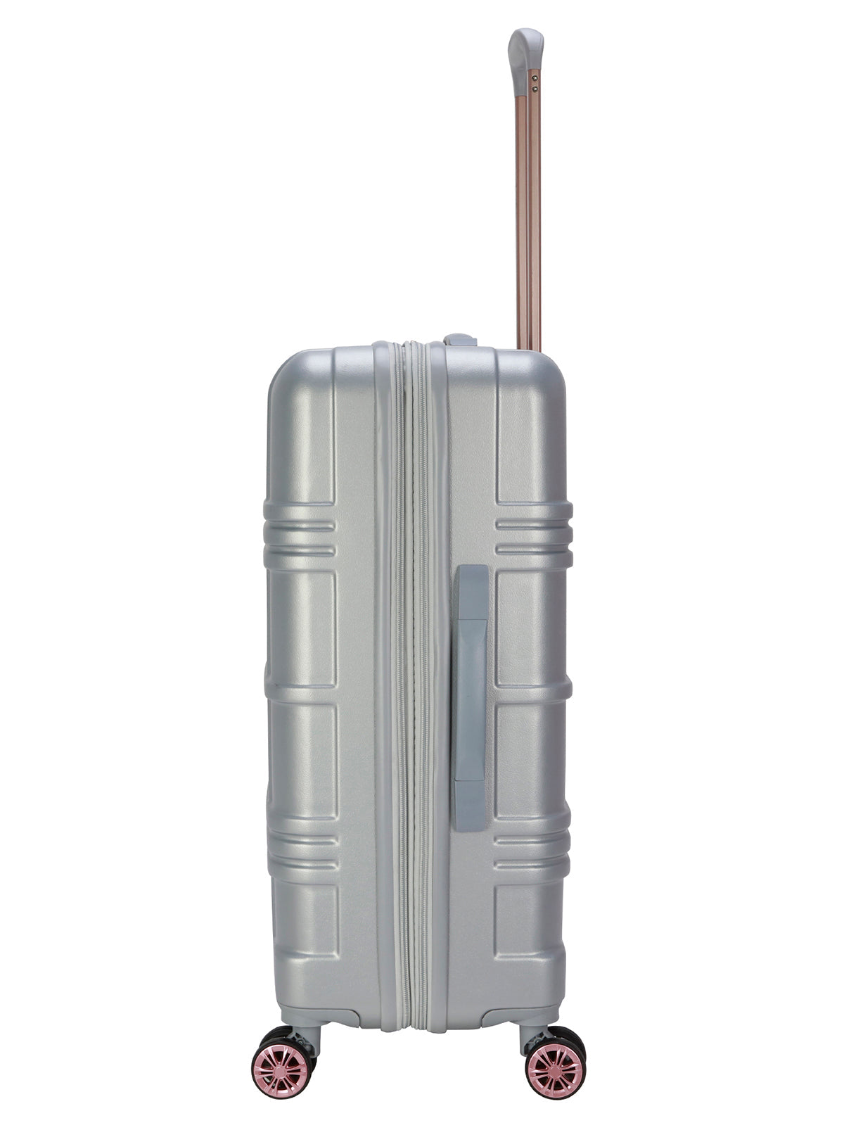 Jewel Plaid Luggage Collection in Silver - Jessica Simpson Home