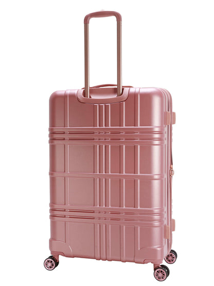 Jewel Plaid Luggage Collection in Rose Gold - Jessica Simpson Home
