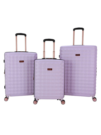 Vibrance Luggage Collection in Lavender Frost - Jessica Simpson Home