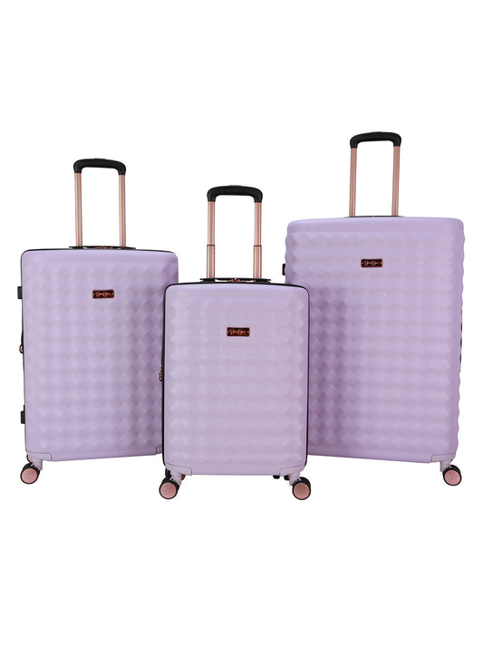 Vibrance Luggage Collection in Lavender Frost - Jessica Simpson Home