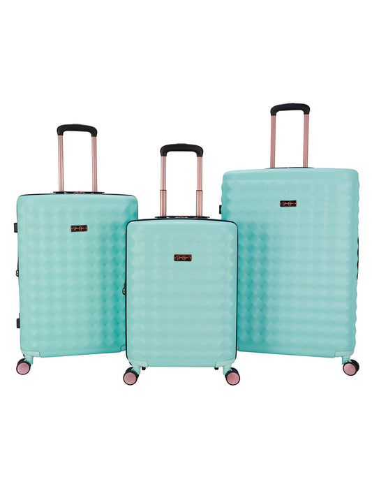 Vibrance Luggage Collection in Blue Tint - Jessica Simpson Home
